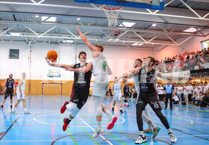 Basketball Zweite Liga 2023/24, Playoff, Finale Spiel 2 Union Deutsch Wagram Aligators vs. Mistelbach Mustangs