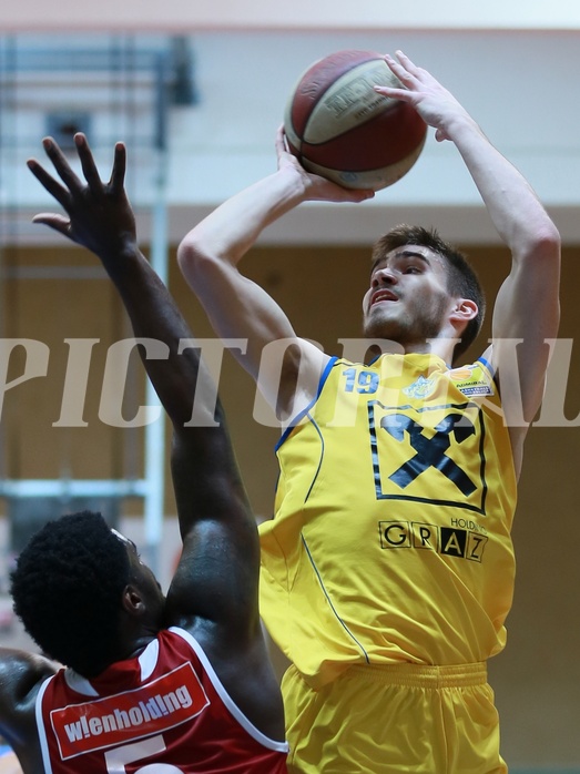 Basketball ABL 2016/17 Grunddurchgang 21.Runde UBSC Graz vs. BC Hallmann Vienna


