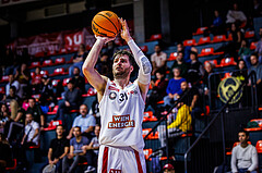 Basketball, Win2Day Superliga 2023/24, Grunddurchgang 4.Runde, BC Vienna, Flyers Wels, Davor Konjevic (31)