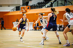 Basketball, Win2Day Basketball Damen Superliga 2023/24, Grunddurchgang 14.Runde, Vienna Timberwolves, SKN St. Pölten, Michaela Wildbacher (9)
