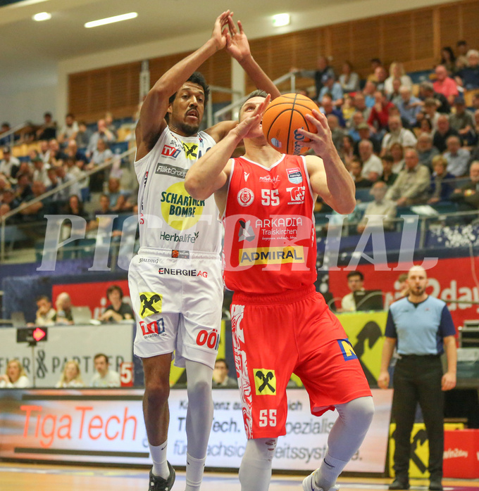 Basketball Superliga 2024/25, 3.Plazierungsrunde Gmunden Swans vs. Traiskirchen Lions