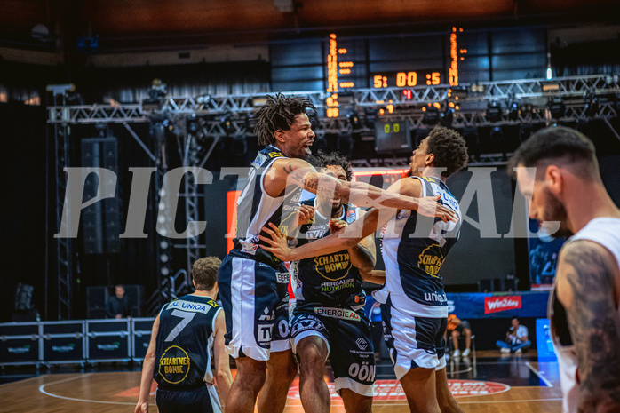 Basketball, Win2Day Superliga 2022/23, Playoff, Finale Spiel 4, BC Vienna, Gmunden Swans, 
