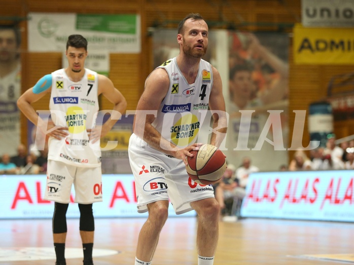 Basketball ABL 2017/18, Playoff Finale Spiel 3 Gmunden Swans vs. Kapfenberg Bulls 
