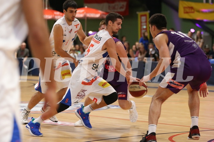 Basketball ABL 2018/19, Grunddurchgang 2.Runde D.C. Timberwolves vs. Kapfenberg Bulls



