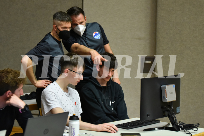 Basketball Superliga 2021/22, Viertelfinale Spiel 2, Flyers Wels vs Swans Gmunden