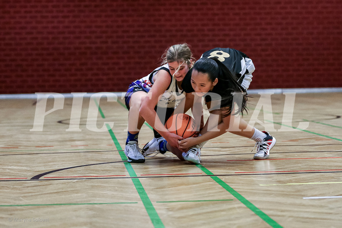 23.11.2024 Österreichischer Basketballverband 2024/25, SLWU14, Vienna United vs. VKL Vikings Swans

