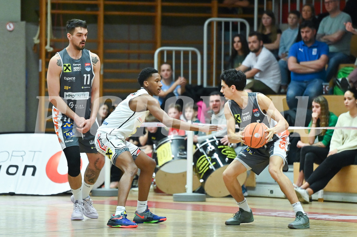 Basketball, Superliga 2024/25, Grunddurchgang 19.Runde, Flyers Wels vs. Klosterneuburg,