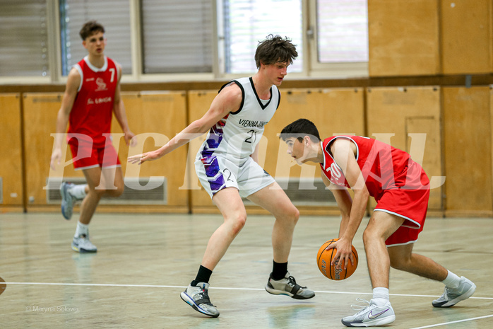 13.04.2025 Österreichischer Basketballverband 2024/25, SLMU19, Vienna United vs. SG Salzkammergut