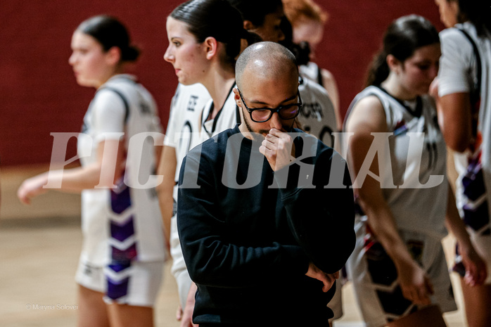 01.03.2025 Österreichischer Basketballverband 2024/25, SLWU19 Vienna United vs. DBB Basketgirls Wels