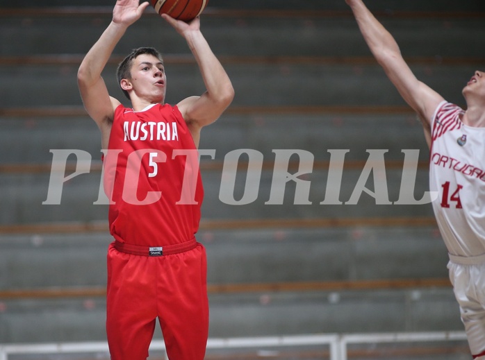 Basketball Nationalteam MU16 2015 U16 Team Austria vs. U18 Team Portugal


