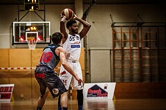 Basketball, 2.Bundesliga, Playoff VF Spiel 2, Mattersburg Rocks, Villach Raiders, Arnold FRIPP (55)