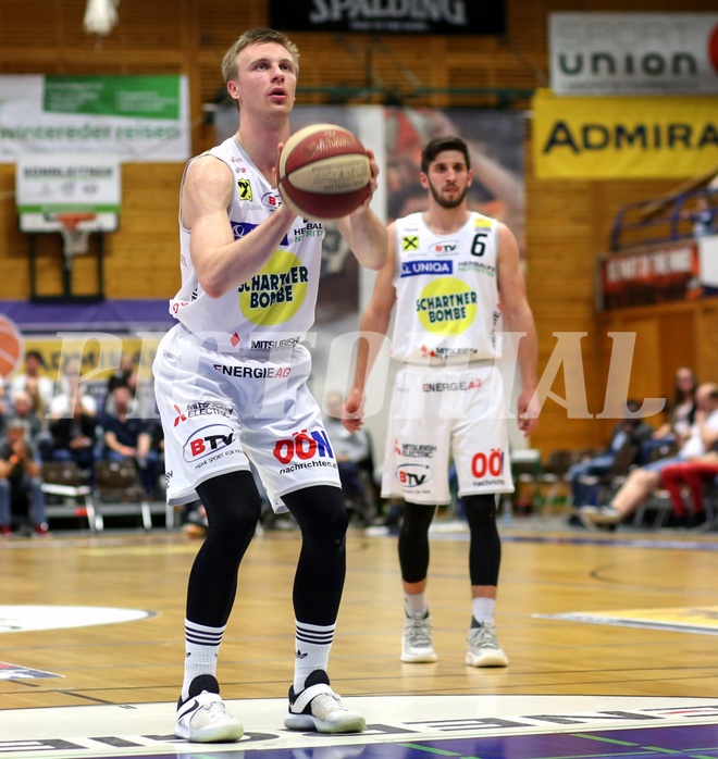 Basketball ABL 2017/18, Grunddurchgang 32.Runde Gmunden Swans vs. Flyers Wels