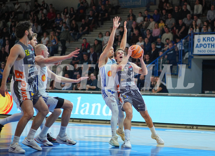 Basketball Superliga 2024/25, 3.Plazierungsrunde Oberwart Gunners vs. Klosterneuburg Dukes