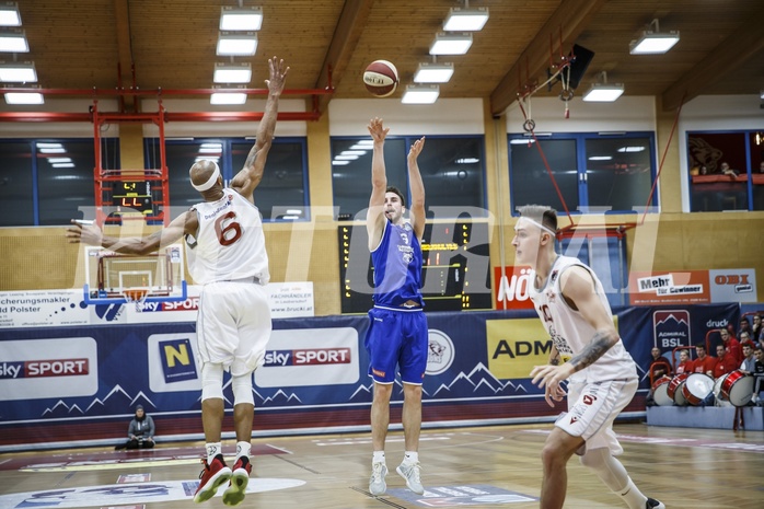 Basketball, Admiral Basketball Superliga 2019/20, Grunddurchgang 7.Runde, Traiskirchen Lions, D.C. Timberwolves, Nemanja Nikolic (6)