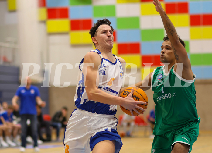 Basketball Zweite Liga 2024/25, Grunddurchgang 6.Runde BBU Salzburg vs. KOS Celovec