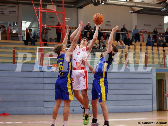 Basketball Superliga 2024/25, SLMU16 Traiskirchen Lions Academy  vs. UBSC Graz 


