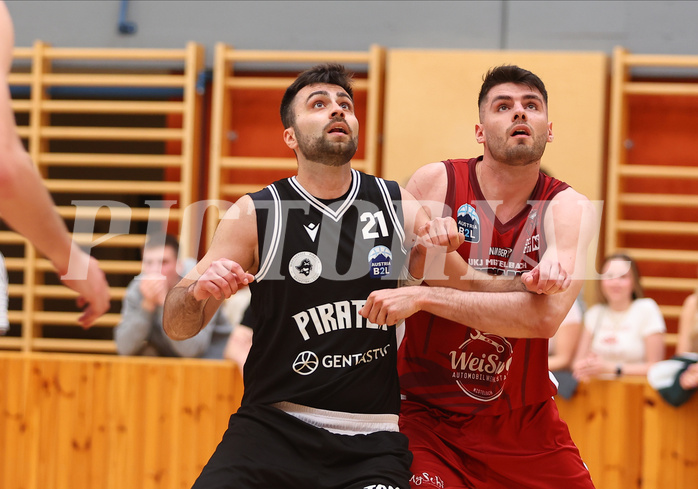 Basketball Zweite Liga 2024/25, Playoffs, Finale Spiel 1 Mistelbach Mustangs vs. Wörthersee Piraten


