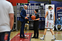 Basketball Superliga 2021/22, Grunddurchgang. 10.Runde Flyers Wels vs. Swans Gmunden