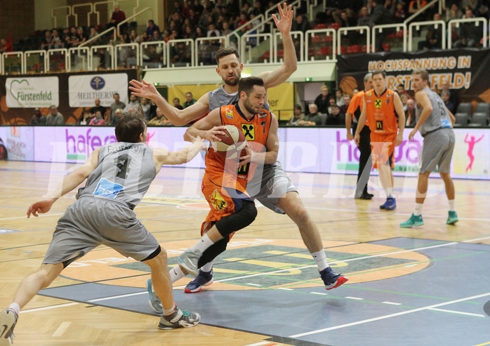 Basketball ABL 2016/17 Grunddurchgang 14.Runde Fürstenfeld Panthers vs WBC Wels