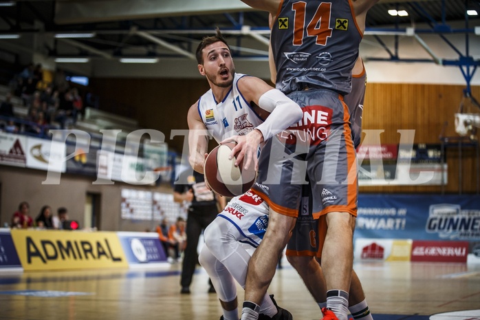 Basketball, ABL 2018/19, Grunddurchgang 23.Runde, Oberwart Gunners, Fürstenfeld Panthers, Hayden Thomas Lescault (11)