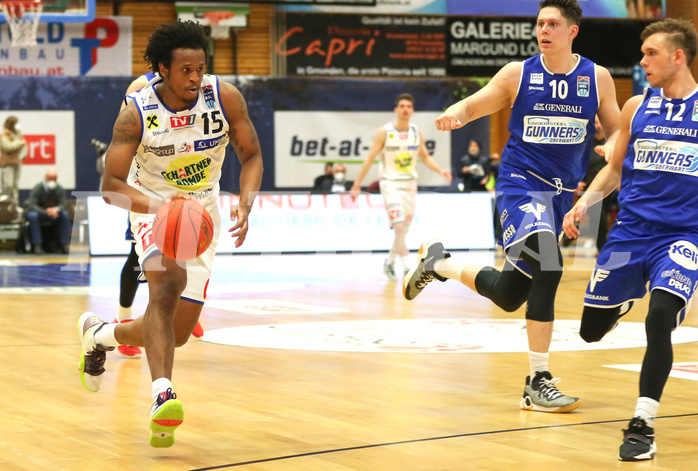 Basketball Superliga 2021/22, 7.Plazierungsrunde Gmunden Swans vs. Oberwart Gunners


