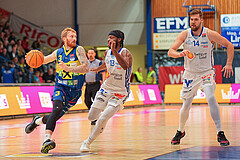Basketball Superliga 2024/25, 6.Plazierungsrunde Oberwart Gunners vs. UBSC Graz


