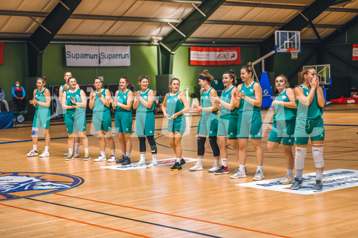 Basketball Basketball Superliga 2020/21, Grunddurchgang 6.Runde Vienna D.C. Timberwolves vs. KOS Celovec