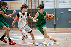 29.03.2025 Österreichischer Basketballverband 2024/25, SLMU16, Basket Dukes vs. KOS Celovec