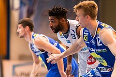 Basketball, ABL 2017/18, Grunddurchgang 13.Runde, Oberwart Gunners, Gmunden Swans, Aaron Ross (13)