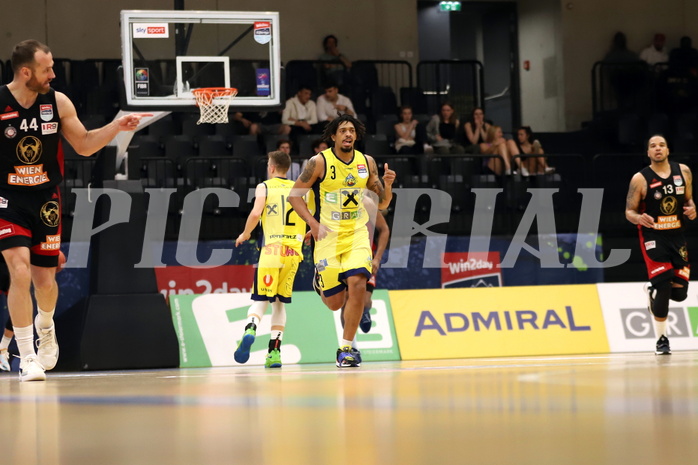 Basketball Superliga 2021/22, Playoffs, Halbfinale Spiel 2, UBSC Raiffeisen Graz vs BC GGMT Vienna
