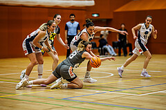 Basketball, Win2Day Basketball Damen Superliga 2024/25, Grunddurchgang 9.Runde, Vienna Timberwolves, Klosterneuburg Duchess, Johanna Mölls (4), Sarah Winkler (18), Lea Feitl (33)