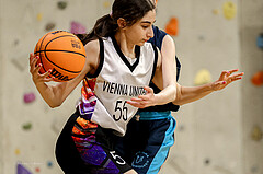 23.02.2025 Österreichischer Basketballverband 2024/25, SLWU14 Vienna United vs. Vienna Timberwolves