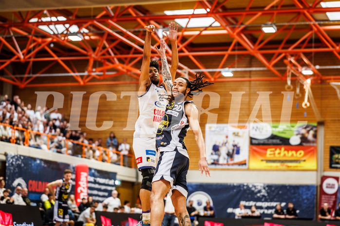 Basketball, win2day Basketball Superliga 2024/25, Playoffs Halbfinale 2. Spiel
, BBC Nord Dragonz, Gmunden Swans, Jalen Green (22)