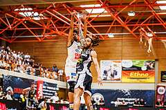 Basketball, win2day Basketball Superliga 2024/25, Playoffs Halbfinale 2. Spiel
, BBC Nord Dragonz, Gmunden Swans, Jalen Green (22)