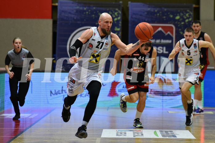 Basketball Superliga 2021/22, Grunddurchgang 14. Runde Flyers Wels vs. GGMT Vienna
