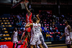 Basketball, Win2Day Superliga 2024/25, Grunddurchgang 13.Runde, BC Vienna, Traiskirchen Lions, Nelson Haskin (21)