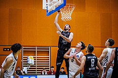 Basketball, Basketball Zweite Liga 2024/25, Grunddurchgang 6.Runde, Vienna Timberwolves, Mistelbach Mustangs, Jakub Jokl (43)