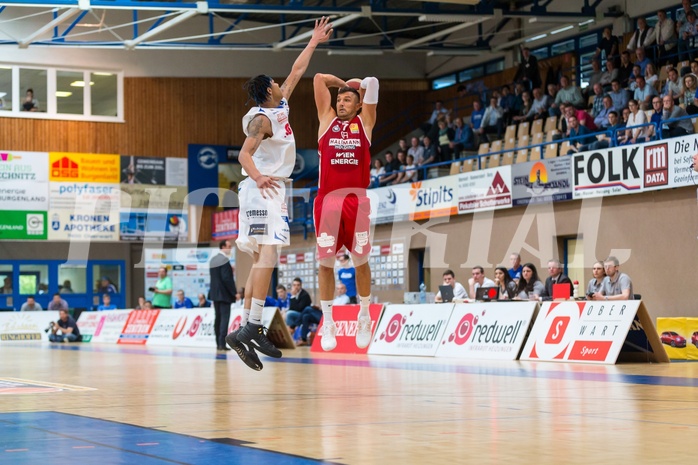 Basketball ABL 2015/16 Playoff Halbfinale Spiel 1 Oberwart Gunners vs. BC Vienna