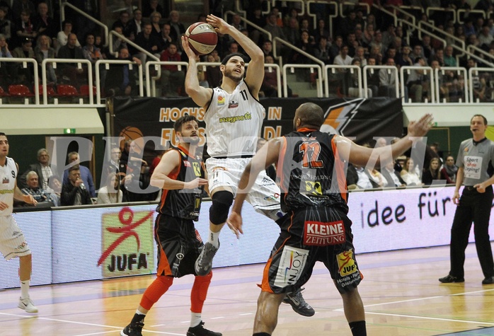 Basketball ABL 2015/16 Grunddurchgang 32.Runde  Fürstenfeld Panthers vs Güssing Knights

