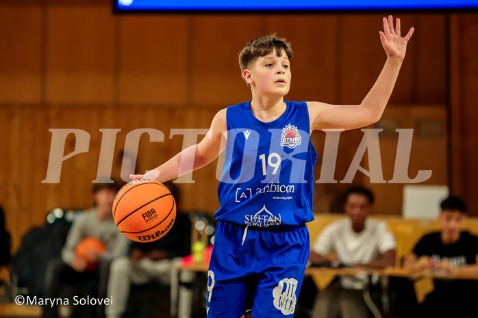 09.11.2024 Österreichischer Basketballverband 2024/25, SLMU14, Basket Flames WAT vs STARS Basketball