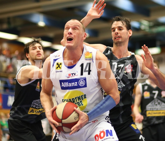 Basketball ABL 2015/16 Grunddurchgang 24.Runde Gmunden Swans vs. Traiskirchen Lions