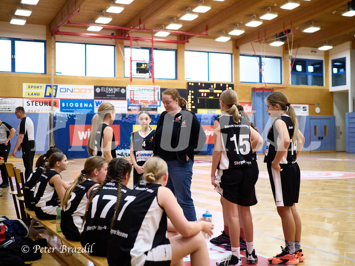 Basketball Superliga 2024/25, SLWU14 Traiskirchen Lionesses vs. DBK Steyrer Witches


