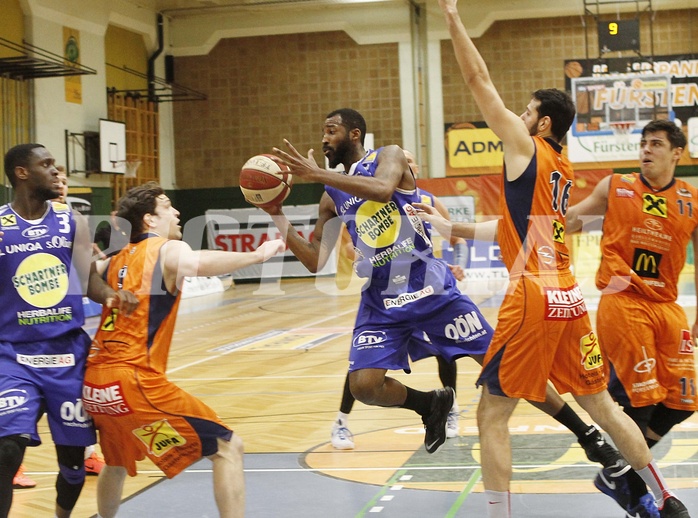 Basketball ABL 2016/17 Grunddurchgang 22.Runde  Fürstenfeld Panthers vs Gmunden Swans