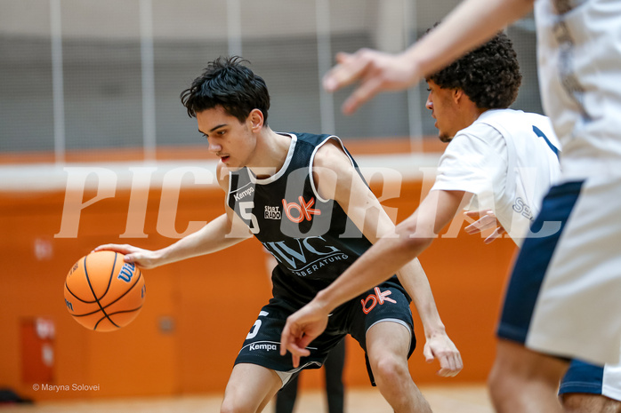 26.01.2025 Österreichischer Basketballverband 2024/25, SLMU19, Vienna Timberwolves vs. Basket Dukes