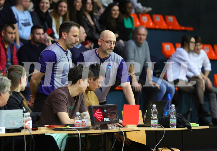 Basketball Superliga 2023/24, Gruunddurchgang 19.Runde BC Vienna vs. UBSC Graz


