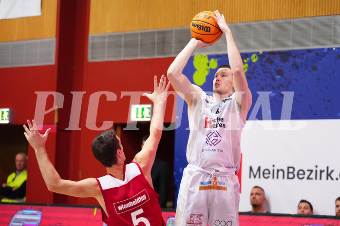 Win2day Basketball Superliga 2023/24, Grunddurchgang, 5. Runde, Kapfenberg vs. BC Vienna


