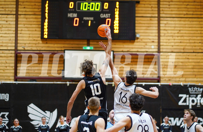 Basketball Zweite Liga 2024/25, Grunddurchgang 13.Runde Raiders Tirol vs Vienna United

