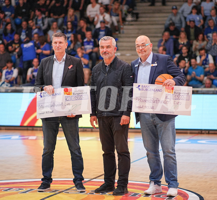 Basketball Superliga 2024/25, Playoffs, Finale Spiel 1 Oberwart Gunners vs. BBC Nord Dragonz


