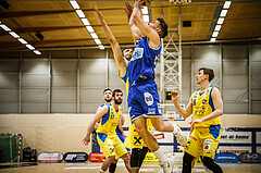 Basketball, bet-at-home Basketball Superliga 2019/20, Viertelfinale 4. Spiel, SKN St. Pölten Basketball, Oberwart Gunners, Jonathan Knessl (12)