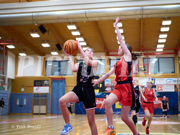 Basketball Superliga 2024/25, SLWU14 Traiskirchen Lionesses vs. Gratkorn Scorpions


